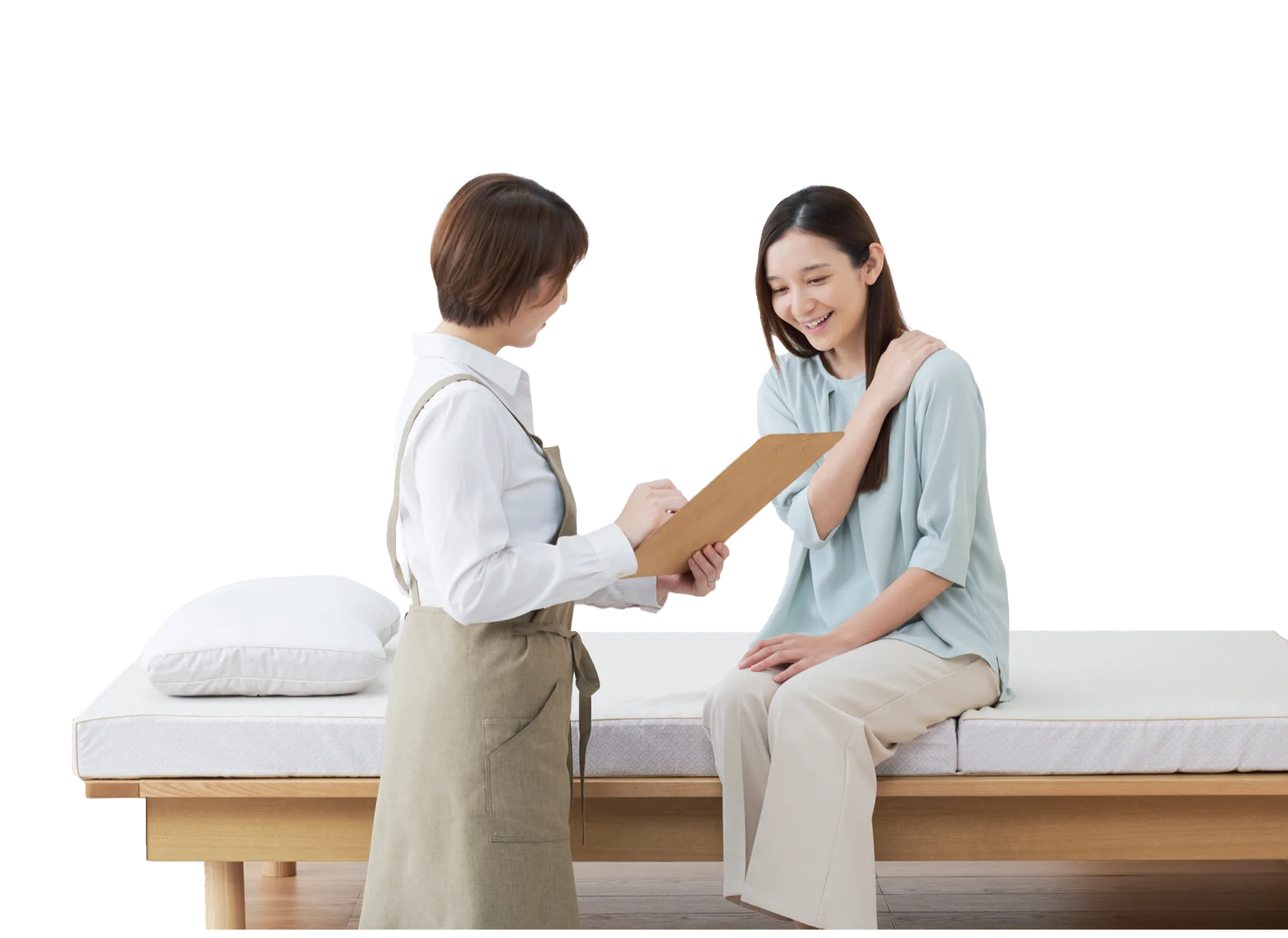 眠っている女性