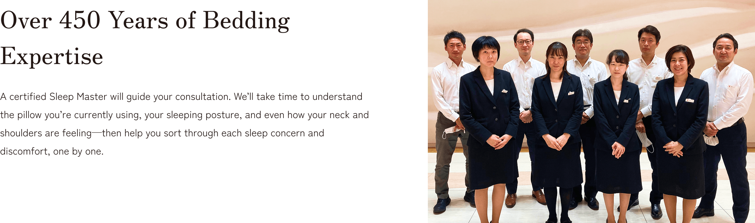 Over 450 Years of Bedding Expertise